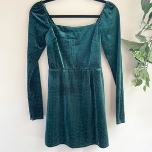 Francesca’s Green Party Dress, NWT
